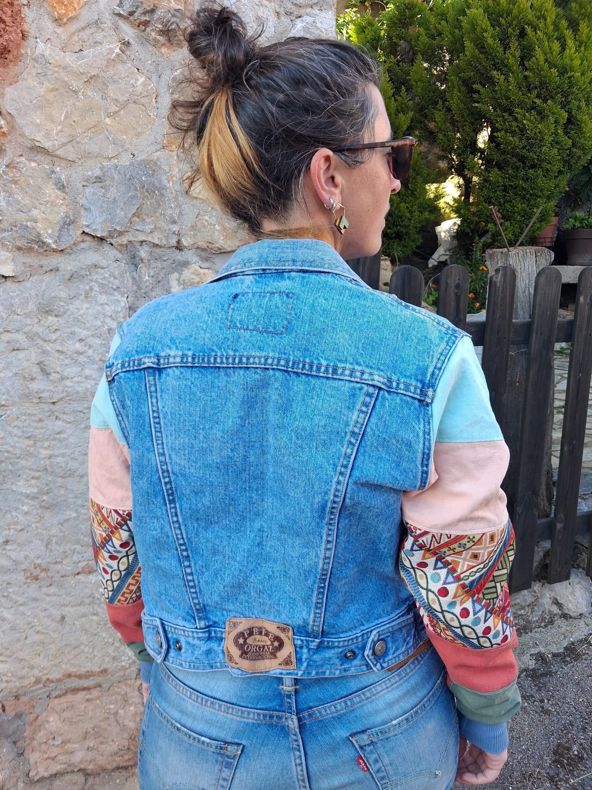 Cazadora vaquera ARIES talla S - 7