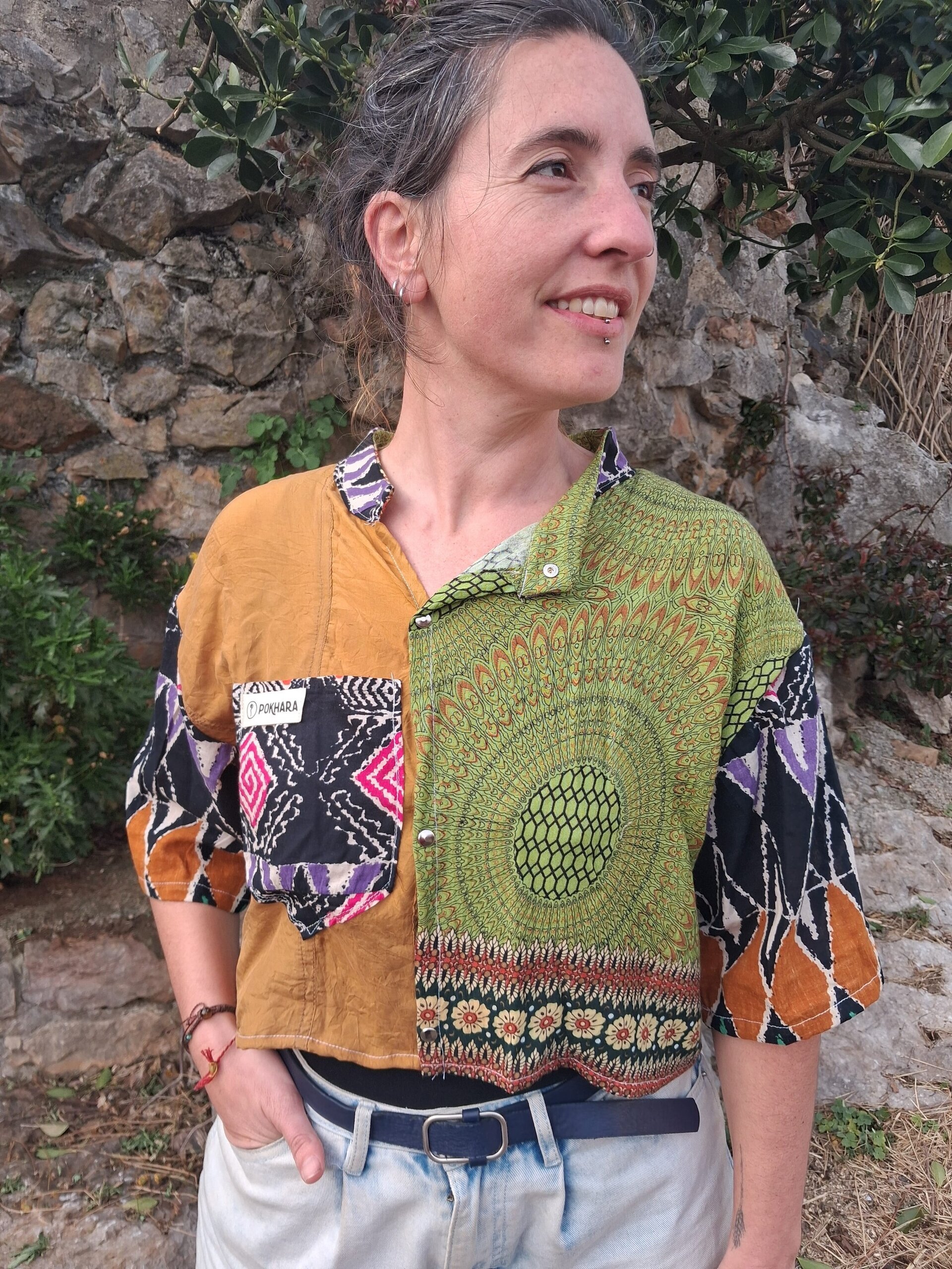 Camisas CLEO crop - 2