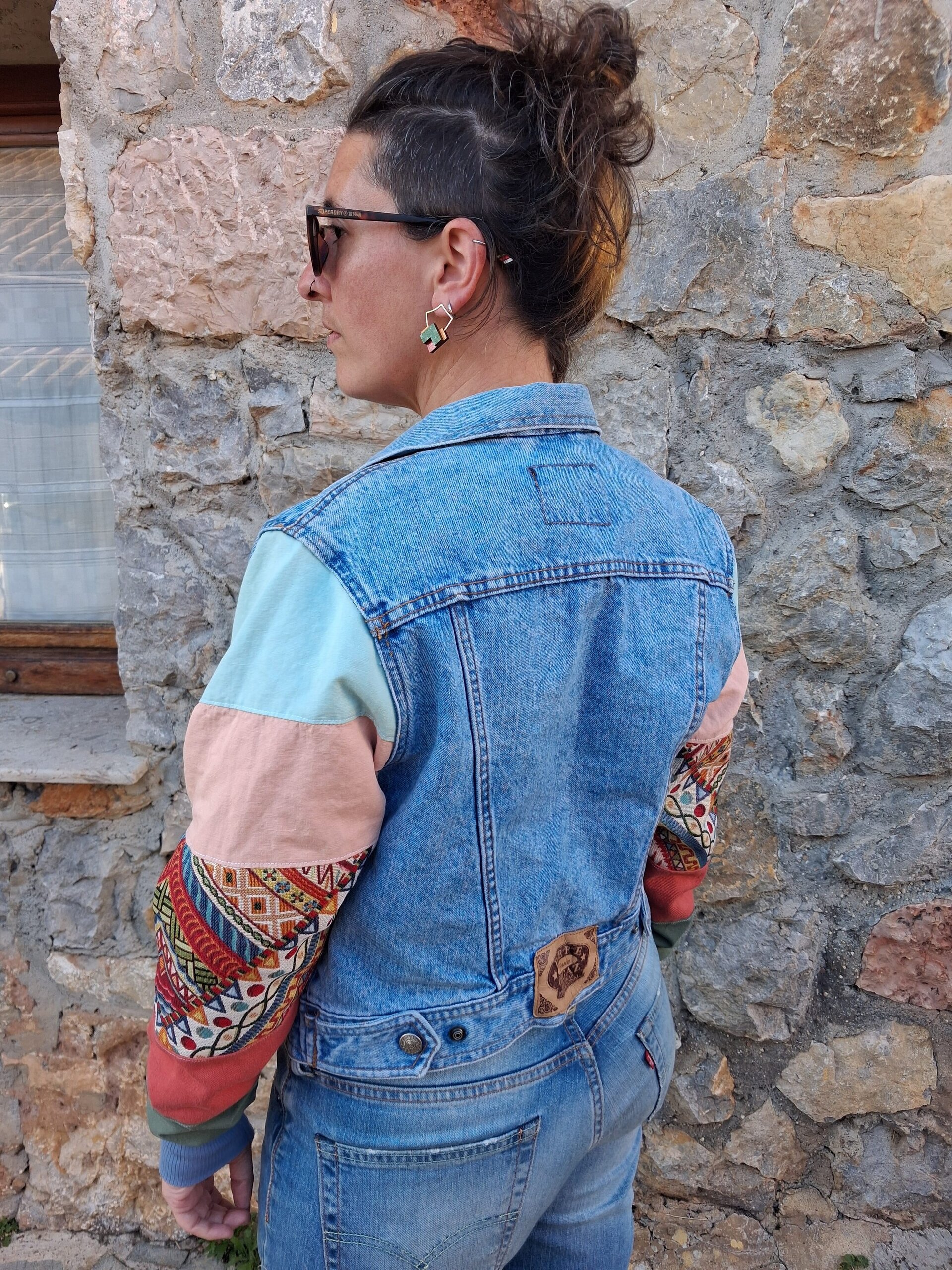 Cazadora vaquera ARIES talla S - 6