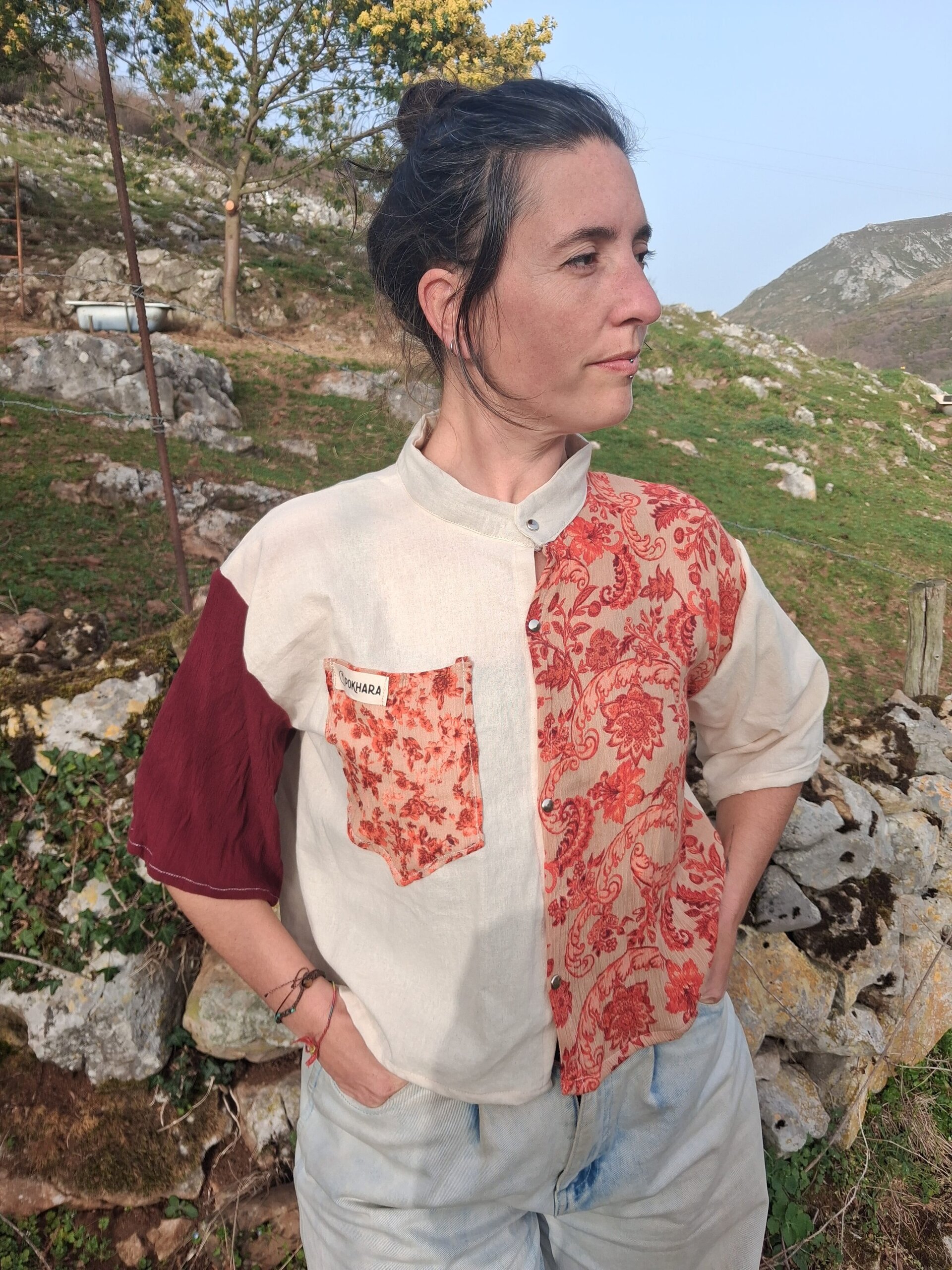 Camisas CLEO media - 8