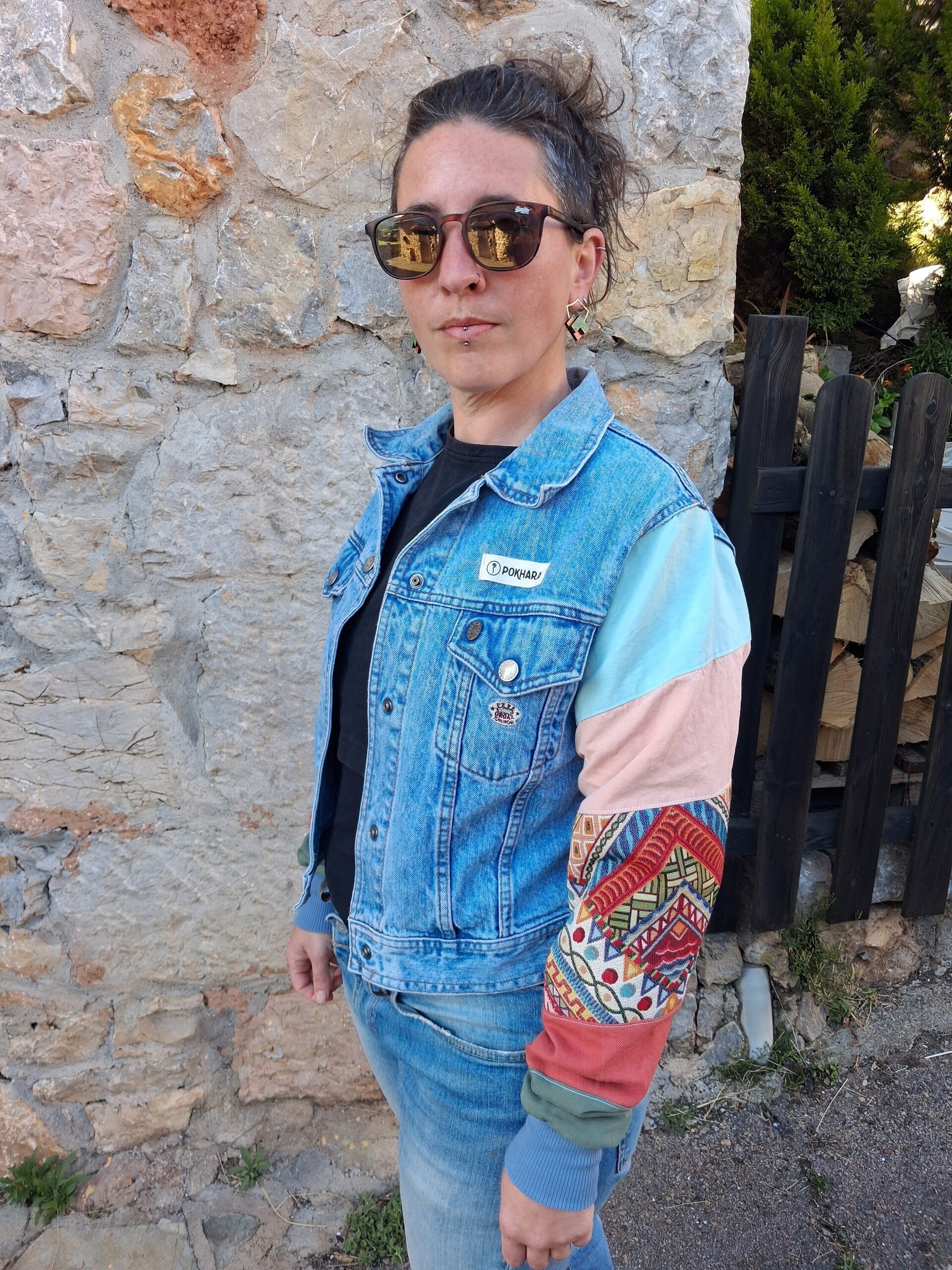 Cazadora vaquera ARIES talla S - 5